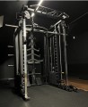 KRYPTON SPORT XF-405 SMITH MACHINE, Wielofunkcyjny atlas treningowy z 3 wyciągami po 120 kg